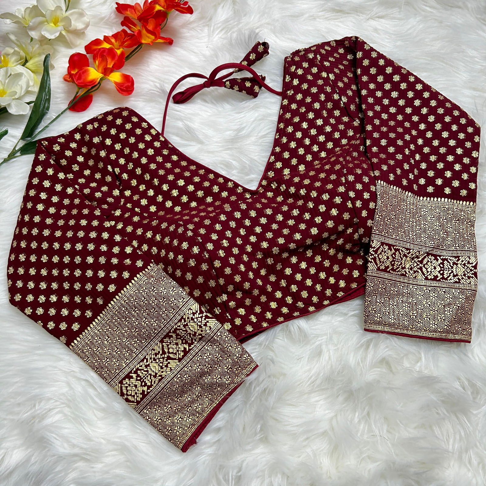 Priya 2 By Ruhi Georgette Silk Designer Blouse Wholesale Shop In Surat